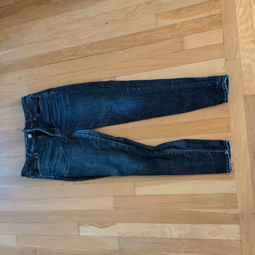 American Eagle Dark Wash Hi-Rise Jegging Denim Jeans